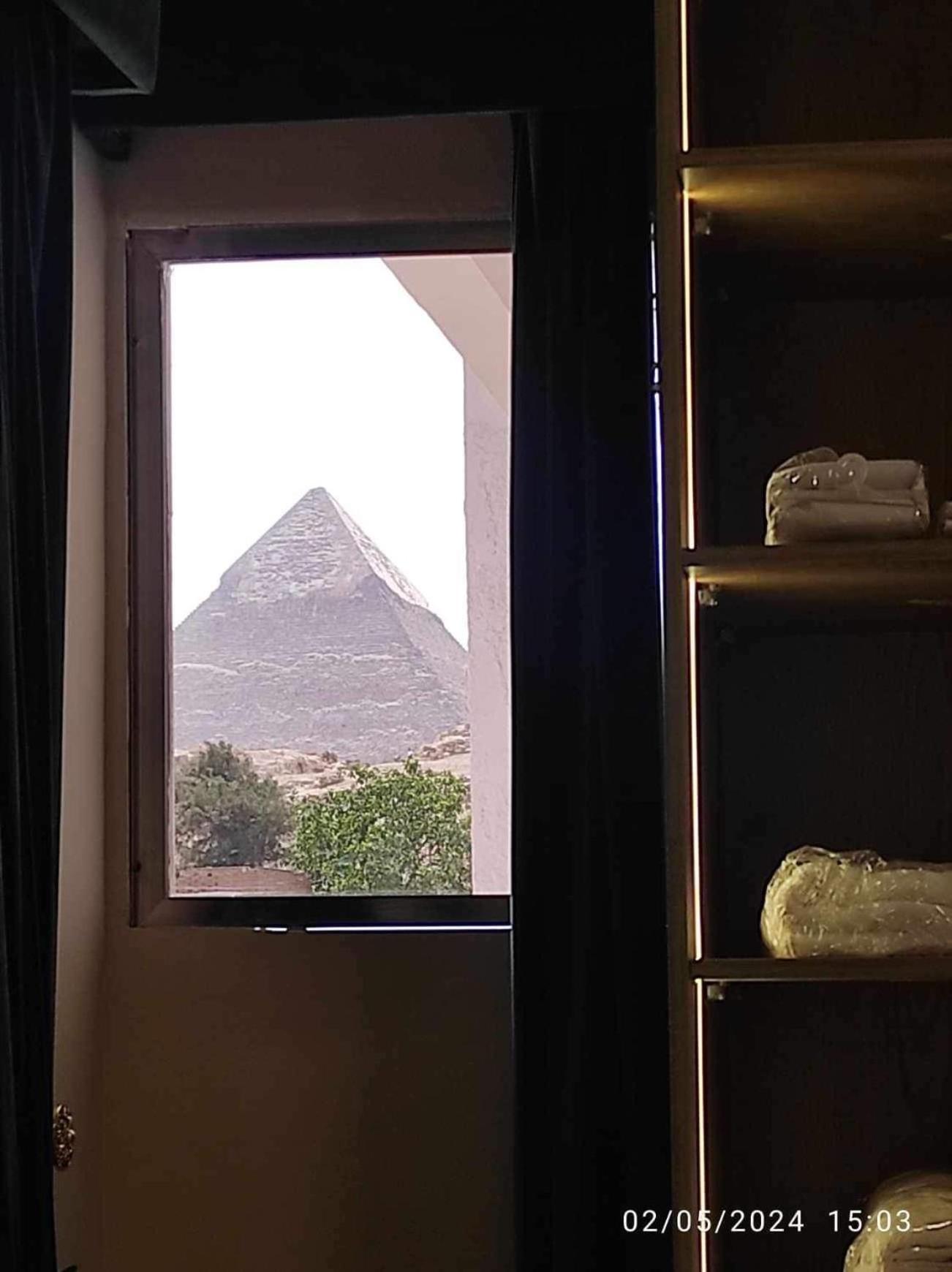 Global Pyramids View Inn Kafrat al Jabal Екстер'єр фото