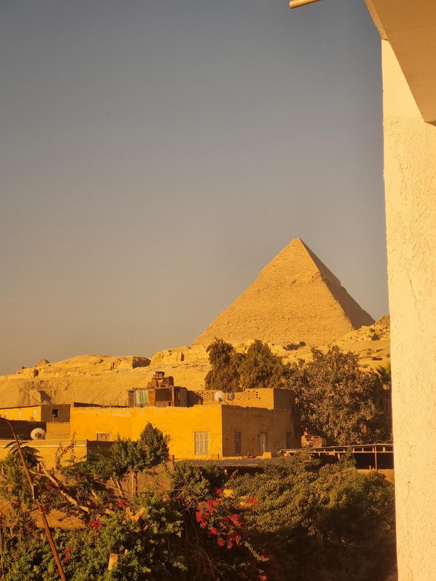 Global Pyramids View Inn Kafrat al Jabal Екстер'єр фото